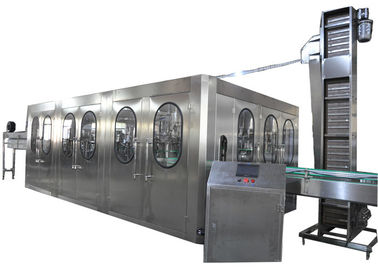 3 In1 دستگاه پرکن آب، 0.5L خط پر شدن آب بطری برای پر کردن و پر کردن