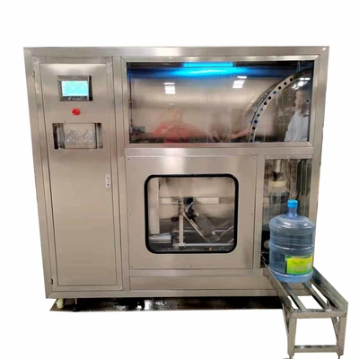 خط بطری آب SUS304 5 گالن 2800 وات با دستگاه تصفیه آب RO